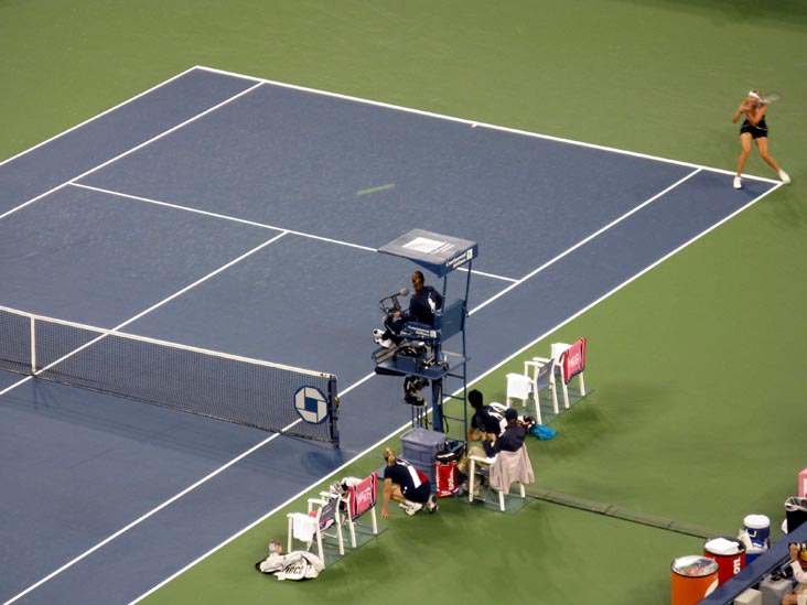 Maria Sharapova Return, Maria Sharapova vs. Christina McHale, US Open Night Session, Arthur Ashe Stadium, Flushing Meadows Corona Park, Queens, September 3, 2009