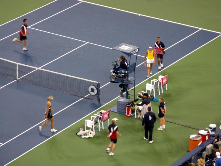 Maria Sharapova vs. Christina McHale, US Open Night Session, Arthur Ashe Stadium, Flushing Meadows Corona Park, Queens, September 3, 2009