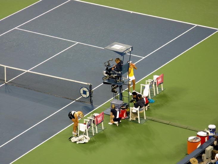 Maria Sharapova vs. Christina McHale, US Open Night Session, Arthur Ashe Stadium, Flushing Meadows Corona Park, Queens, September 3, 2009