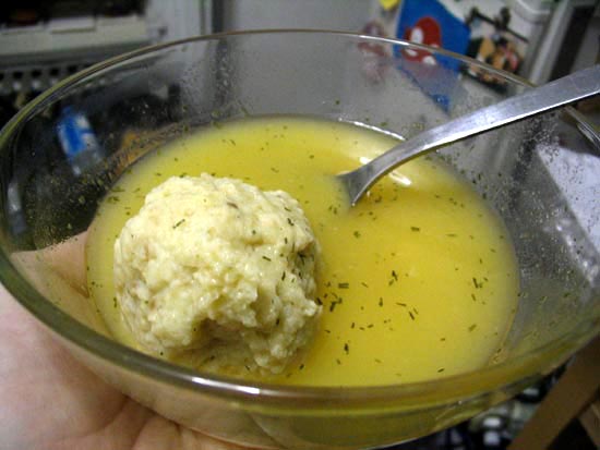 Matzo Ball Soup, Passover Seder