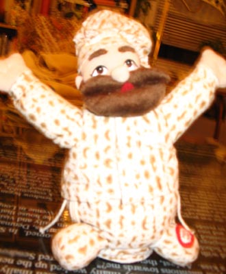 Matzo Man Toy, Passover Seder