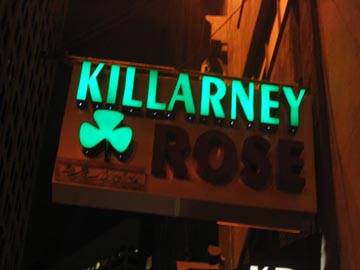 Killarney Rose, Beaver Street Entrance, Lower Manhattan