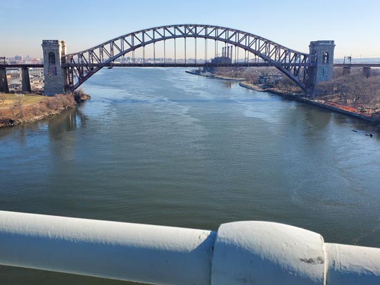 Robert F. Kennedy Bridge, East River, March 11, 2025, 10:03 a.m.