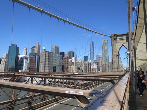 Brooklyn Bridge, New York City, May 26, 2014, 11:04 a.m.